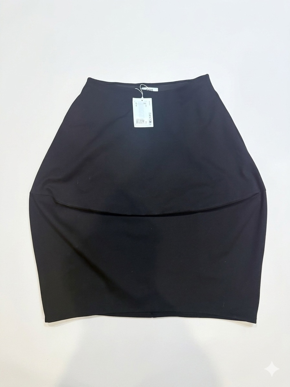 COS Black Ponte Pencil Skirt (M)